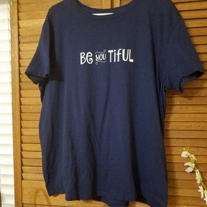 "BeYouTiful" Short Sleeve Tee 100% Cotton